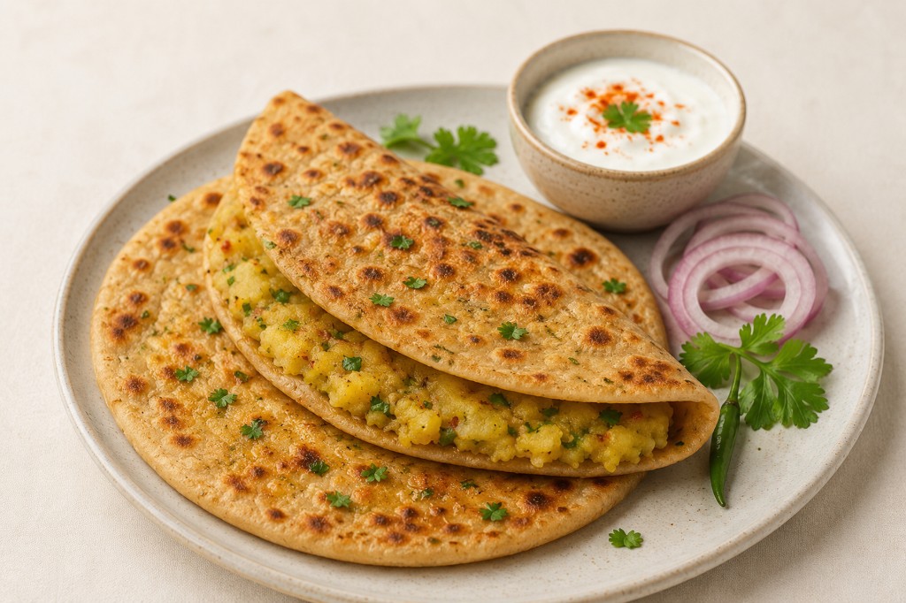 2 Aloo Paratha